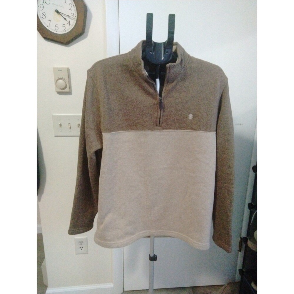 Men's Izod pullover quarter zip Large